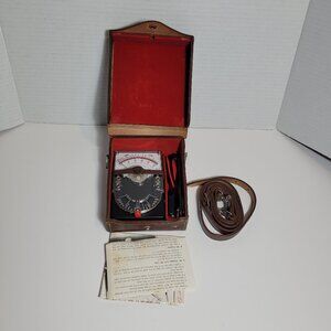 **SOLD*** Triplett Volt Meter Model CT-620 Multi-Tester With Case and Manual